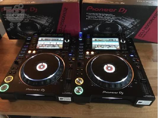 2x Pioneer CDJ-2000NXS2 + 1x DJM-900NXS2 mixer == 1899 EUR , Whatsapp Chat : +27837724253